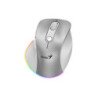 MOUSE GENIUS WIRELESS ERGO 9000S PRO 2.4GHZ+BT SILVER