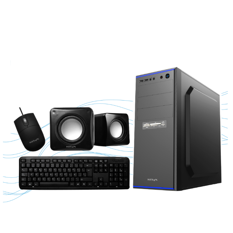 Kit Kelyx Modelo LC727-14 Fuente 500W Tec/Mou/Parl Kit Kelyx Modelo LC727-14 Fuente 500W Tec/Mou/Parl