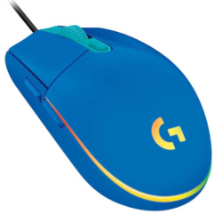 MOUSE LOGITECH G203 GAMING LIGHTSYNC BLUE
