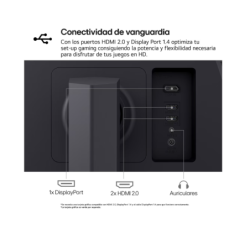 MONITOR LG 27" GAMER 27GS75Q-B IPS QHD 180 Hz ULTRAGEAR