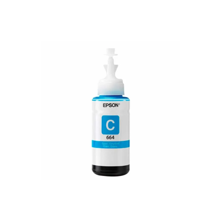 BOTELLA DE TINTA EPSON CIAN PARA L200, L210 Y L355