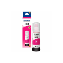 BOTELLA DE TINTA EPSON MAGENTA PARA T504