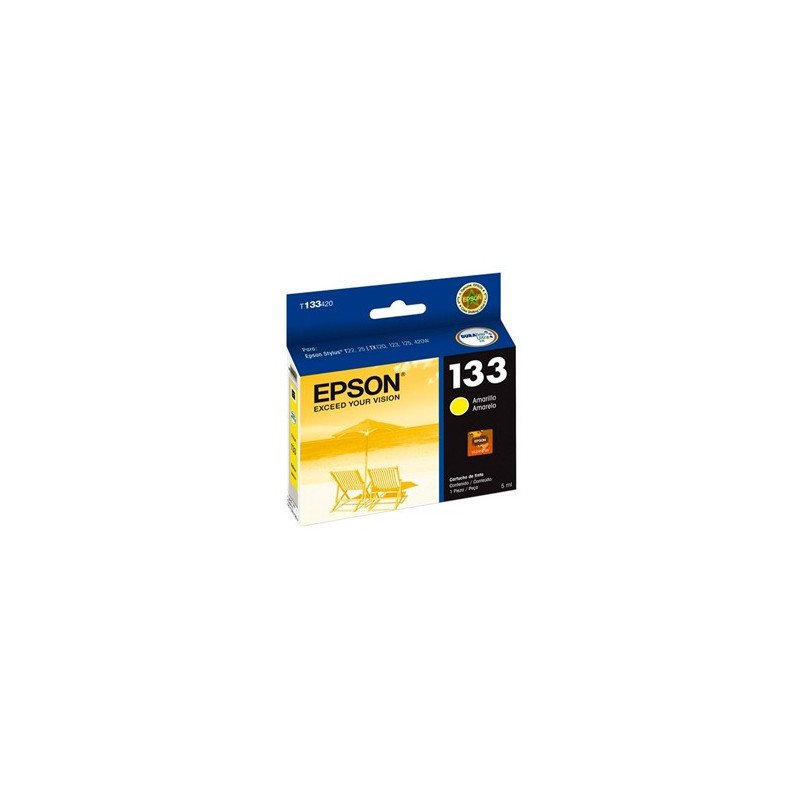 CARTUCHO EPSON 133 AMARILLO