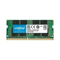 MEMORIA RAM PARA NOTEBOOK SODIMM CRUCIAL CT 16GB DDR4 3200MHZ CL22 1.20V SINGLE NEGRO