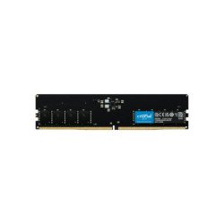 Memoria Ram PARA PC UDIMM CRUCIAL Basic 16GB DDR5 4800MHz CL40 1.10V Single Negro