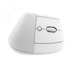 Mouse Inalámbrico Logitech Lift Blanco vertical