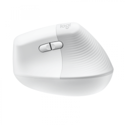 Mouse Inalámbrico Logitech Lift Blanco vertical