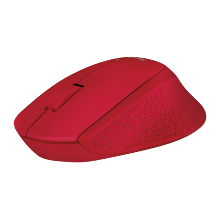 MOUSE LOGITECH INALÁMBRICO M280 ROJO