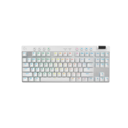 Teclado Logitech PRO X TKL White Lightspeed 920-012143