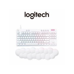 TECLADO MECANICO LOGITECH G713 TKL AURORA WHITE RGB TACTILE 920-010413