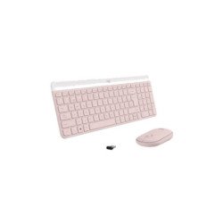 TECLADO Y MOUSE SLIM WIRELESS LOGITECH MK470 ROSE 920-011312