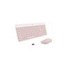TECLADO Y MOUSE SLIM WIRELESS LOGITECH MK470 ROSE 920-011312