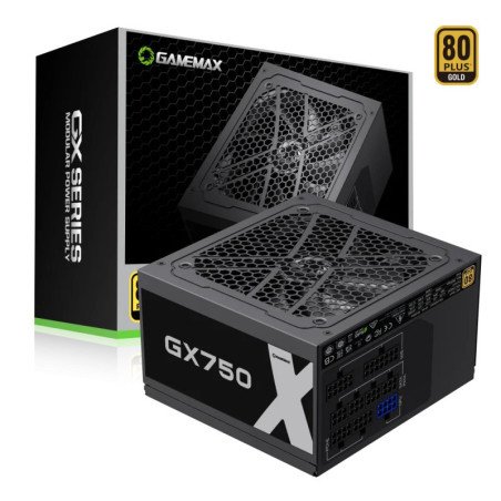 FUENTE 750W GAMEMAX 80 PLUS GOLD GX-750 M