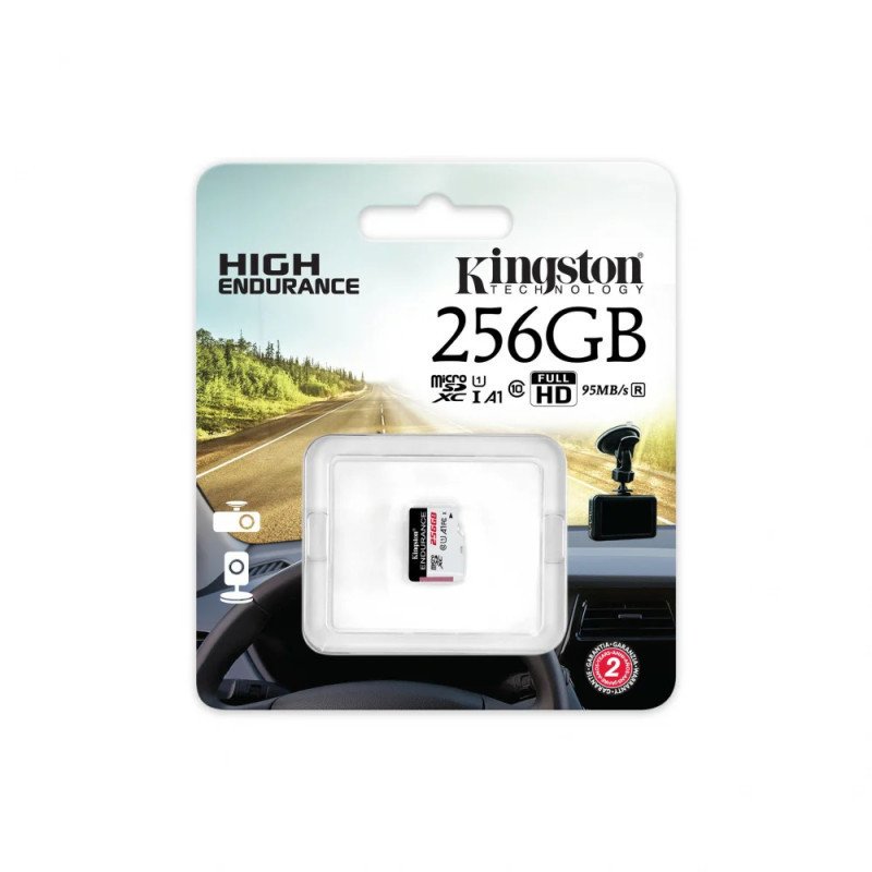 MICRO SD 256GB KINGSTON ENDURANCE P/VIDEOVIGILANCIA MICRO SD 256GB KINGSTON ENDURANCE P/VIDEOVIGILANCIA