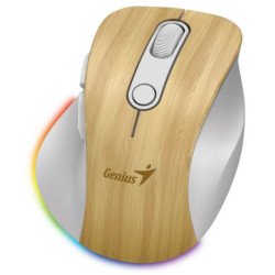 MOUSE GENIUS ERGO 9000S PRO 2.4GHZ+BT MADERA