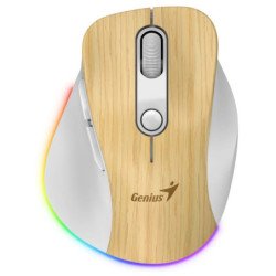MOUSE GENIUS ERGO 9000S PRO 2.4GHZ+BT MADERA