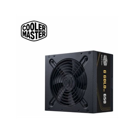 Fuente cooler master G Gold 650 V2 Full Range AR/WO cord
