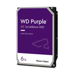 DISCO DURO HDD WESTERN DIGITAL Purple 6TB 3.5" SATA 3.0 256MB