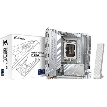 MOTHERBOARD GIGABYTE S1851 B860I AORUS PRO ICE DDR5 M-ITX