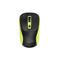 MOUSE GENIUS NX-7123 BLACK/GREEN WIRELESS