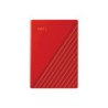 Disco duro portatil WD My Passport 4TB USB 3.2 Rojo