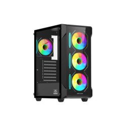 GABINETE ARKHAM CANCRI 4*FAN ARGB ATX