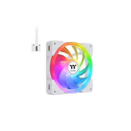 COOLER SWAFAN THERMALTAKE EX12 PREMIUM EDITION FAN ARGB X3 WHITE