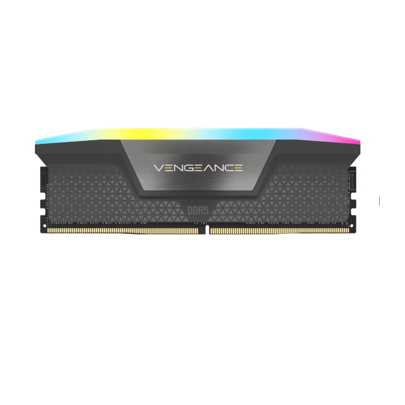 MEMORIA DDR5 CORSAIR 16GB 6000 MHZ VENGEANCE RGB AMD EXPO & INTEL XMP CL40