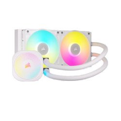 WATER COOLING CORSAIR ICUE LINK TITAN 240 RX RGB 2X CPU COOLER 240MM WHITE