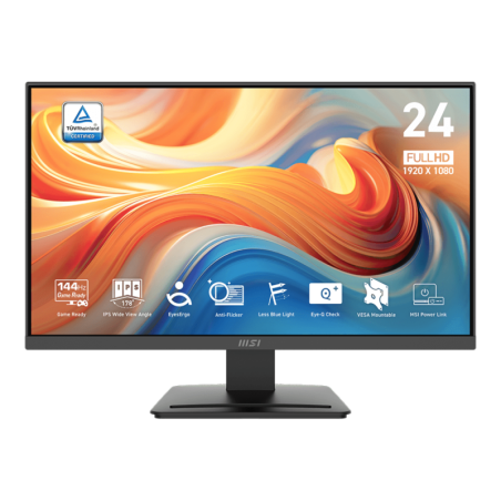 MONITOR 24 MSI PRO MP243L E14 FHD 144HZ HDMI VGA