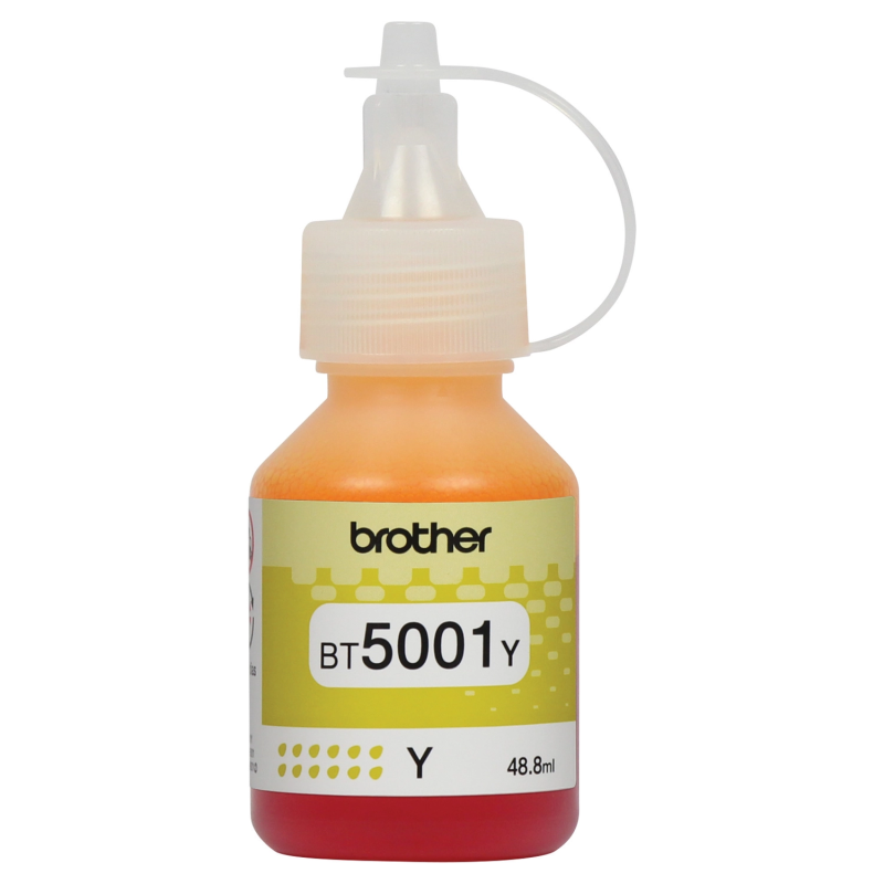 Botella de tinta color Amarillo