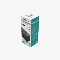 Estabilizador Kelyx 6 tomas Max. 600W 150-270V Surge Protection 1mt