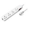 Prolongador Kelyx 4 tomas 220V c/proteccion 1.5mts