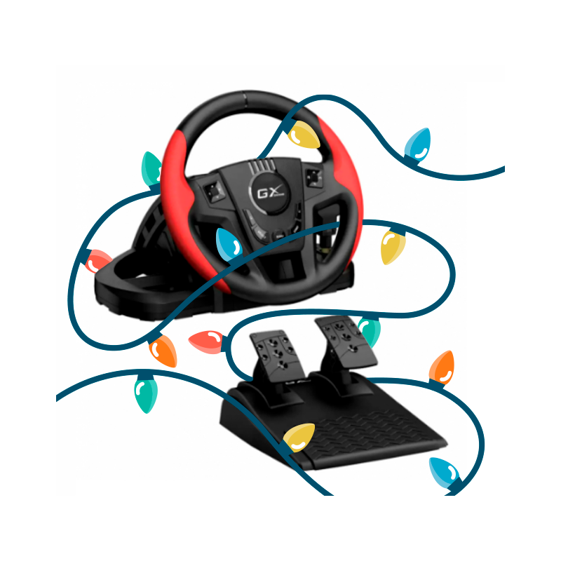 Volante Genius Speed Master Vibración 270°