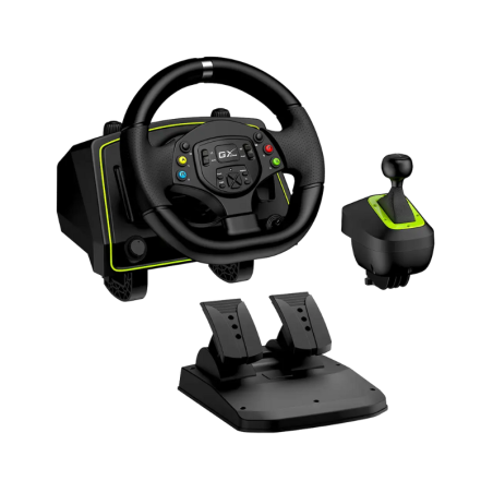 Volante Genius Speed Master X2 con palanca de cambios Vibración 1080°