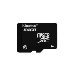 MEMORIA MICRO SD KINGSTON 64GB CLASE 10