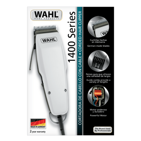 CORTADORA DE PELO WAHL 1400 BLANCA
